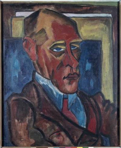 portræt af Max Pechstein