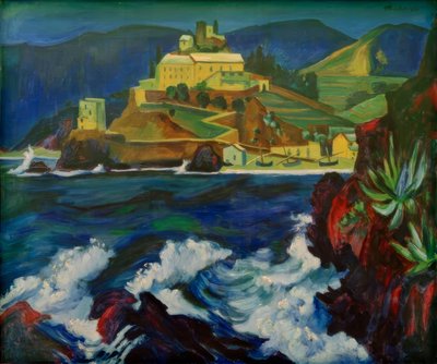 Klosteret i Monterosso af Max Pechstein