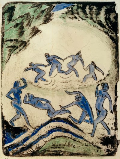 Dansen af Max Pechstein