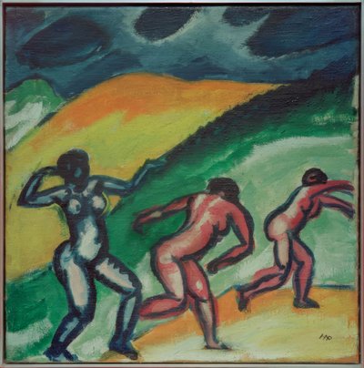 Tre kvinder i klitterne af Max Pechstein