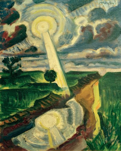 Indfaldende sollys af Max Pechstein