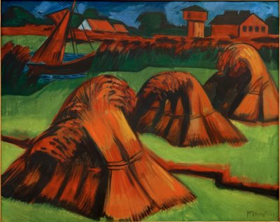 Korndukker af Max Pechstein