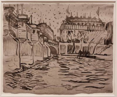 Paris, Pont Neuf af Max Pechstein