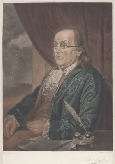 Benjamin Franklin af Max Rosenthal