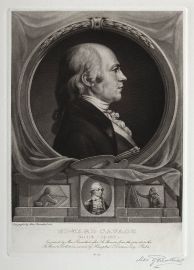 Edward Savage, 1899. af Max Rosenthal