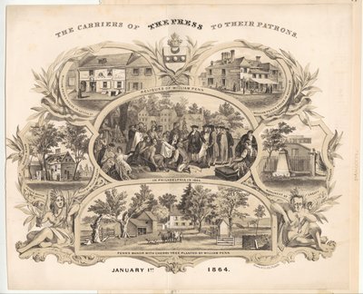 Relikvier af William Penn i Philadelphia af Max Rosenthal