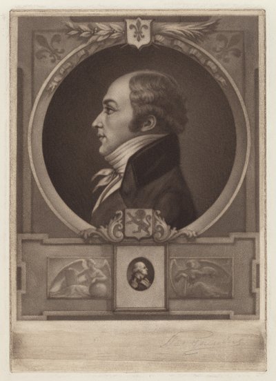 Charles Balthazar Julien Févret de Saint-Mémin af Max Rosenthal, after Charles B. J. Févret de Saint Mémin