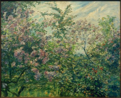 Blomstrende lilla af Max Slevogt