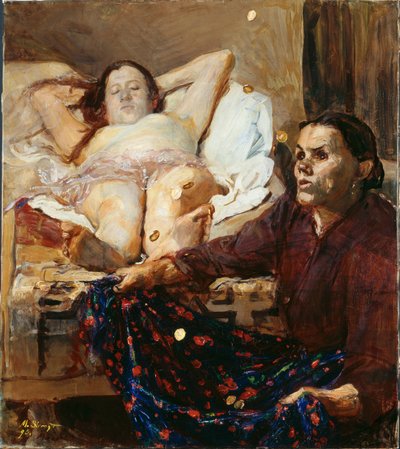 Danae af Max Slevogt