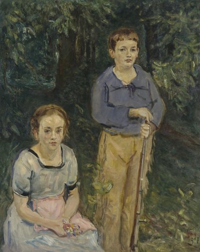 Nina og Wolfgang Slevogt af Max Slevogt