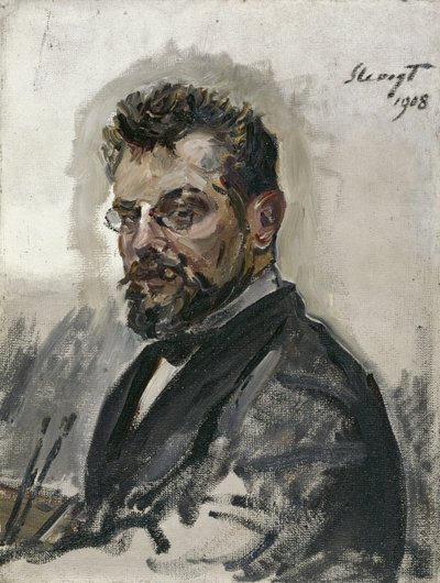 selvportræt af Max Slevogt