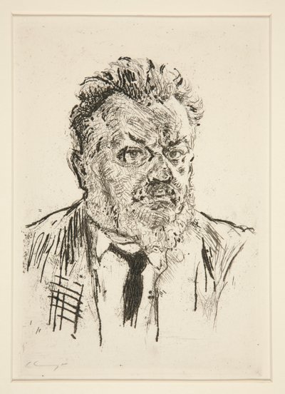 Selvportræt af Max Slevogt