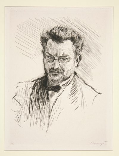 Selvportræt af Max Slevogt
