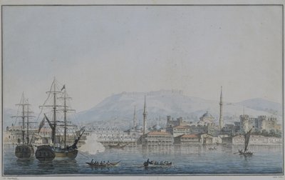 Smyrna, 1820 af Maxim Nikiphorovich Vorobyev