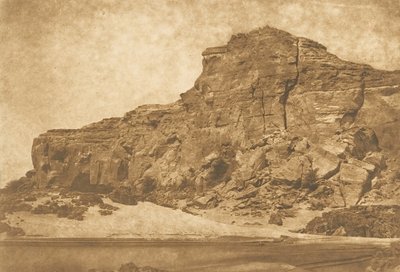 Djebel-Aboucir - Venstre bred af den anden grå stær, 25. marts 1850. af Maxime Du Camp