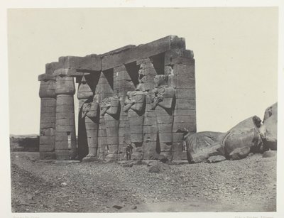 Gournah, Perystyle fra Osymandias