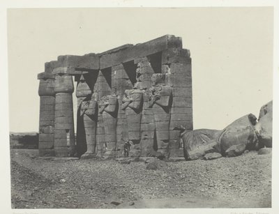 Gournah, Perystyle fra Osymandias