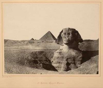 Sfinxen, Mellem Egypten af Maxime Du Camp