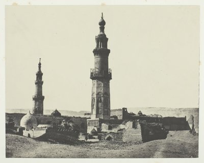 Moske af Aly-Bey, Girgeh, Haute-Egypt, 184951, trykt 1852. af Maxime Du Camp
