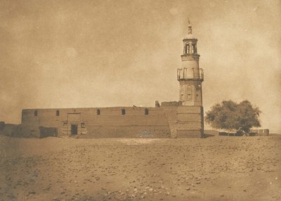 Moskeen Haou Diospolis parva, 1849-50. af Maxime Du Camp