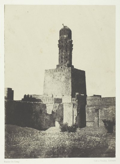 Khalife Haakem Biamrillah-moskeen, Kairo af Maxime Du Camp
