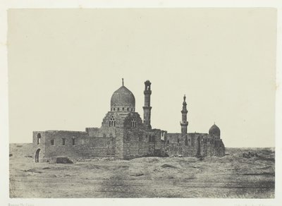 Ayoubitternes moske og grav, Le Kaire, 184951, trykt 1852. af Maxime Du Camp