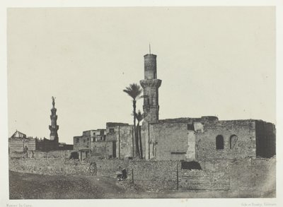 Moske nær Bab-el-Saïda, Kairo af Maxime Du Camp