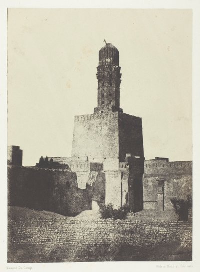 Khalife Haakem Biamrillah-moskeen, Kairo af Maxime Du Camp