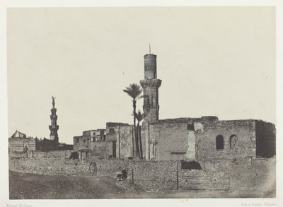 Moske nær Bab-el-Saïda, Kairo af Maxime Du Camp