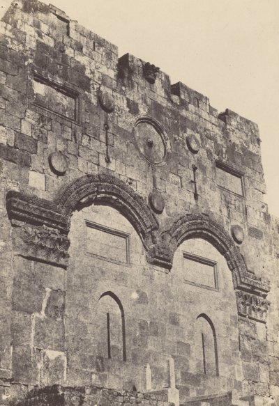 Palæstina. Jerusalem. Golden Gate af Maxime Du Camp