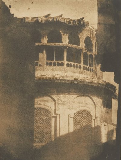 Sibyl eller Fountain and School of Souk-el-asr, Cairo, december 1849-januar 1850. af Maxime Du Camp