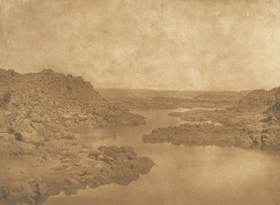 Udgang fra den første grå stær på S.E.-siden, 1849-50. af Maxime Du Camp