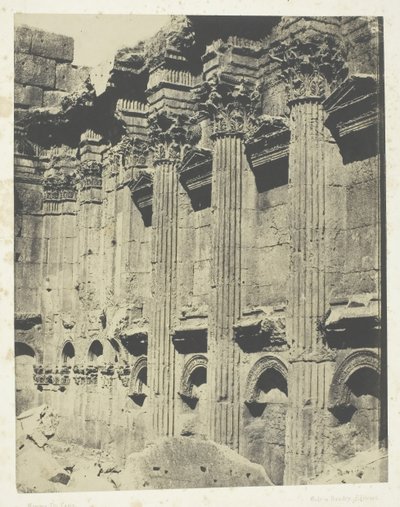 Jupiters tempel i Baalbeck Heliopolis, Naos