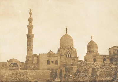 Graven af ​​Sultan Kaït-Bay, i Kairo, december 1849-januar 1850. af Maxime Du Camp