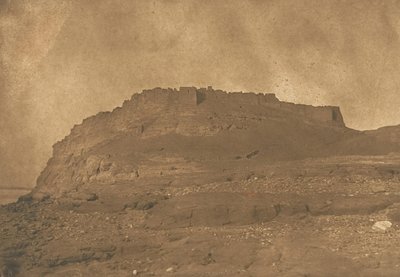 Udsigt over Ibrym-fæstningen, 31. marts 1850. af Maxime Du Camp