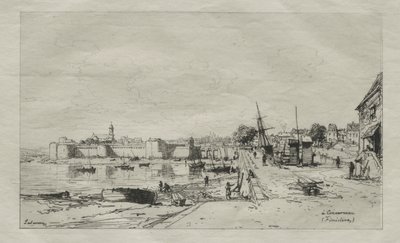 I Concarneau (Finistère) af Maxime Lalanne