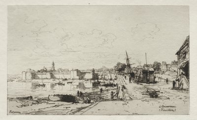 I Concarneau (Finistère) af Maxime Lalanne