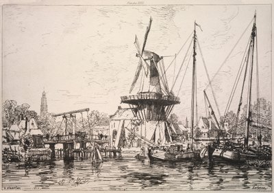 I Harlem Holland, 1877. af Maxime Lalanne