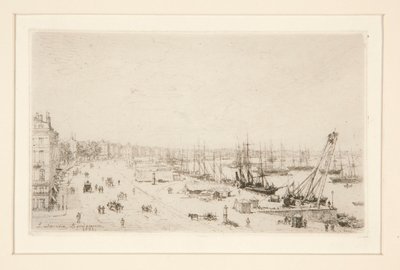 Bordeaux, Quai des Chartrons af Maxime Lalanne