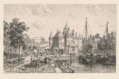 Byens vejehus i Amsterdam af Maxime Lalanne