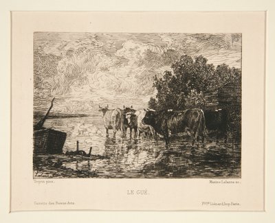 Le gue (Forden) af Maxime Lalanne