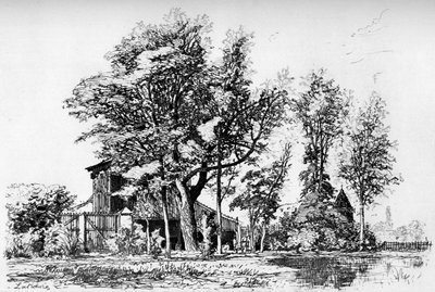 Acaciaerne, c1850-1895 1924 af Maxime Lalanne