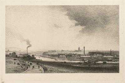 På Seinen, 1867. af Maxime Lalanne