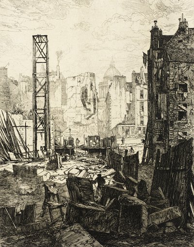 Gennembruddet af Boulevard Saint-Germain af Maxime Lalanne