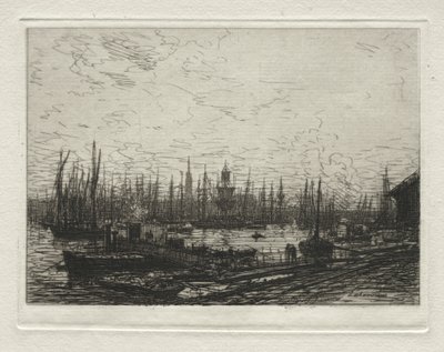 Bordeaux havn af Maxime Lalanne