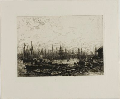 Bordeaux havn af Maxime Lalanne