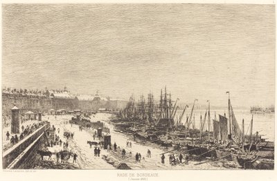 Bordeaux havn af Maxime Lalanne