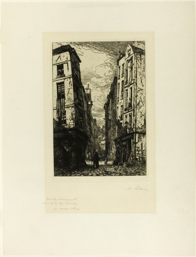 Rue des Marmousets af Maxime Lalanne