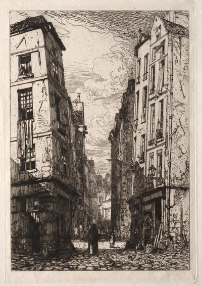 Rue des Marmousets. af Maxime Lalanne