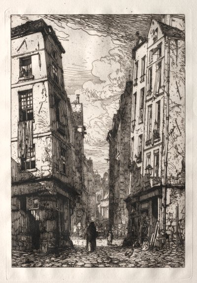 Rue des Marmousets. af Maxime Lalanne
